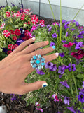 “Midnight Moon” size 7 ring