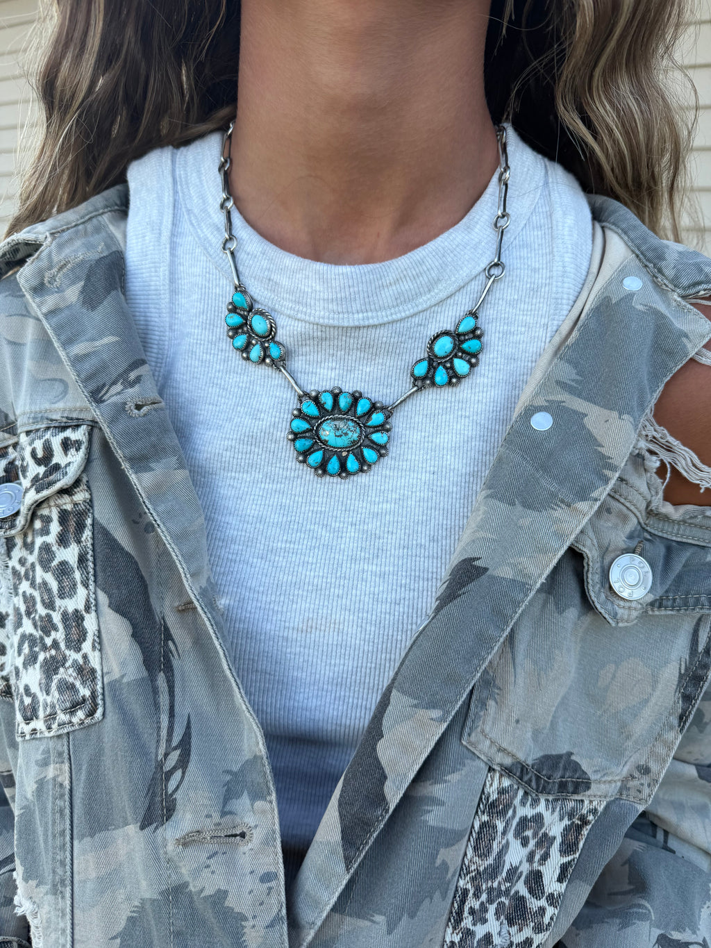 “Lucky Jo” on handmade adjustable chain