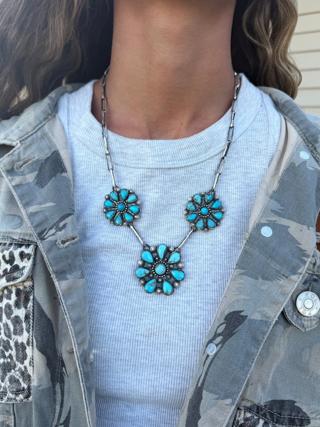 “Dippin Daisies” on handmade adjustable chain
