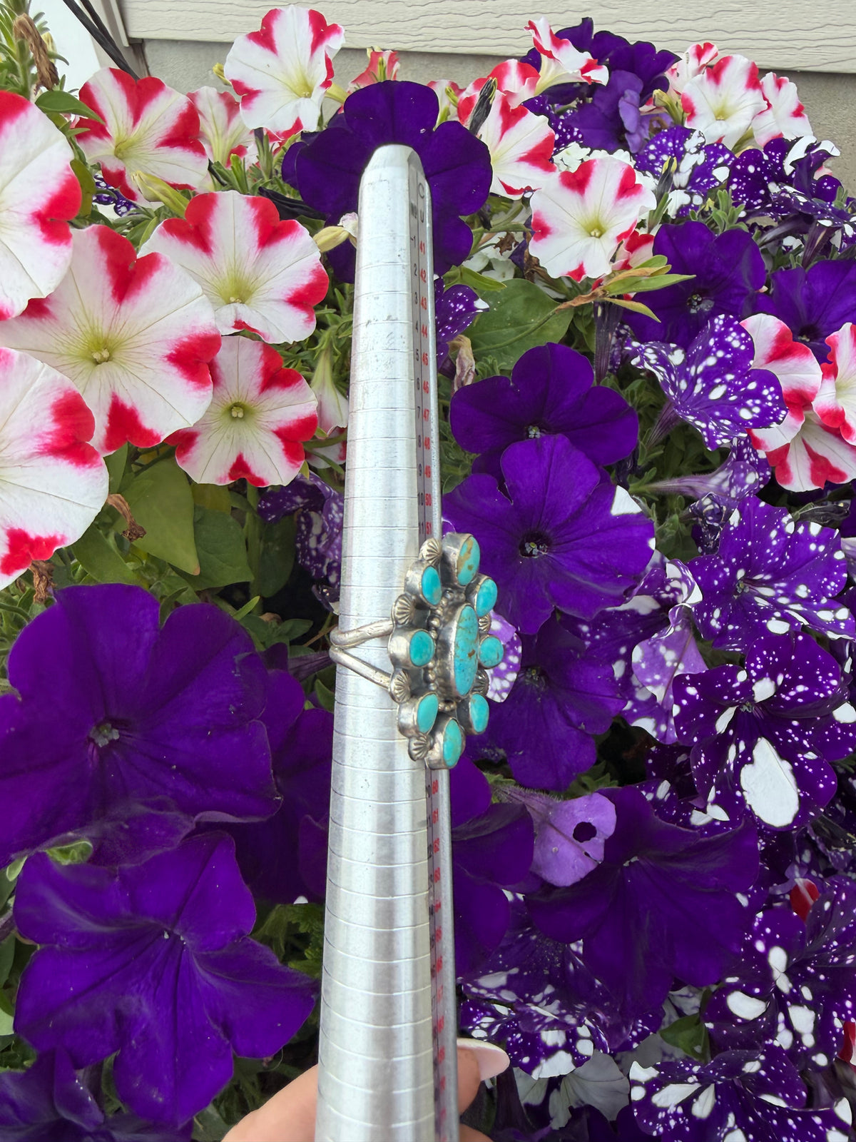 “Wild Belle” adjustable cluster ring