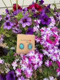 “Blue Jean Baby” earring studs