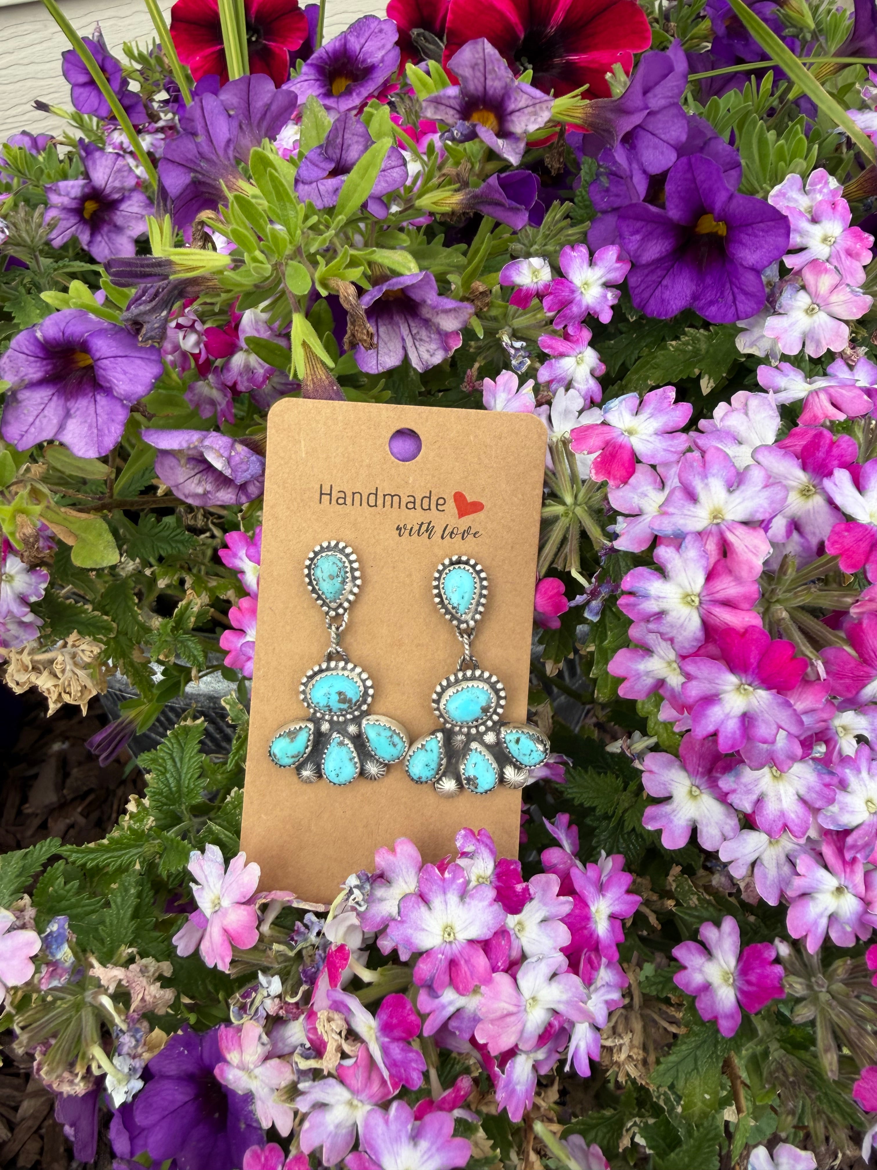 “Desert Doll” dangle earrings